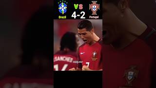 Ronaldo vs Neymar Jr 🤯 Portugal vs Brazil imaginary penalty shootout shorts shortfeed football [upl. by Eserehs]