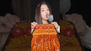 Noodles mukbang 🍜🍜🍜😋 food noodles mukbang eating [upl. by Nelly]