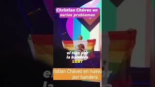 Christian Chávez genera controversia al fusionar bandera mexicana y LGBTQ [upl. by Nola455]