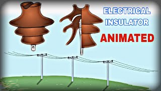 Electrical Insulator Animated Hindi [upl. by Hannaoj]