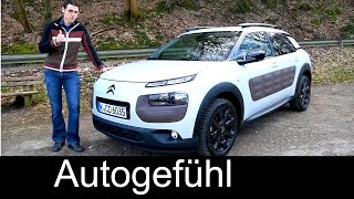 2016 Citroen C4 Cactus test driven FULL REVIEW 100 hp Diesel  Shine  Autogefühl [upl. by Blum]