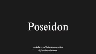 How to Pronounce Poseidon [upl. by Fleck]