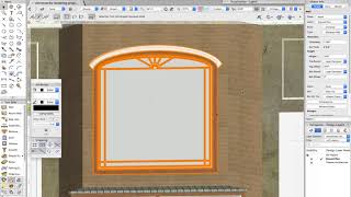 Vectorworks Rendering  Part 1a  applying texture to doors using classes [upl. by Eidok164]