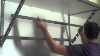 Monkey Bars of North Carolina Garage Storage System  How It Works [upl. by Nitnelav]