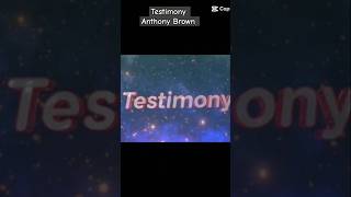 Testimony Anthony Browngospel music christianmusic ebonyjames12 111624 [upl. by Skvorak810]