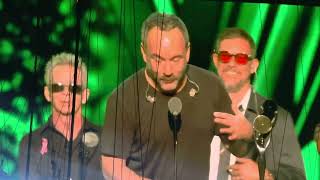 Dave Matthews Band acceptance speech Rock and Roll Hall of Fame Induction Ceremony 10192024 [upl. by Monda]