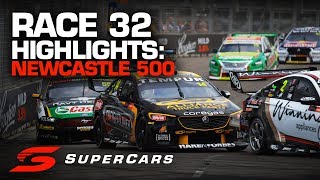 Highlights Race 32 Newcastle 500  Supercars Championship 2019 [upl. by Dickerson]