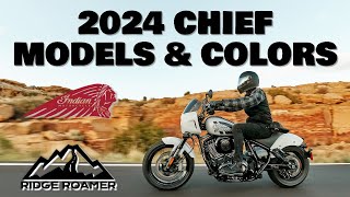 2024 Indian Chief Motorcycles Released Models and Colors Picture Overview  Dark Horse Super Sport [upl. by Glassco]