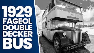 1929 Fageol Double Decker Bus Barn Find to Restoration Legend [upl. by Byers]