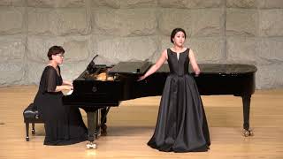 Lied｜Im Frühling Wehmut Seligkeit F Schubert｜Soprano Hannah Cho Piano Eunkyung Meng [upl. by Aznerol]