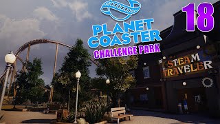 Planet Coaster Challenge Park  Part 18  Steam Punk ROLLER COASTER [upl. by Naujuj170]