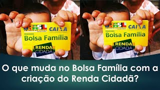 Novidades e Explicação sobre O que muda no Bolsa Família com a criação do Renda Cidadã​ confira [upl. by Nitsug]