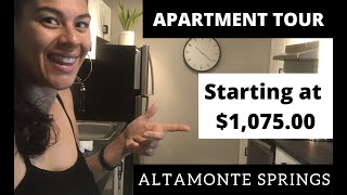 Altamonte Springs Apartment Tour  Orlando Living for 1075  Very Large [upl. by Labors781]