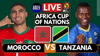 🔴MOROCCO vs TANZANIA LIVE  AFCON 2024  Full Match LIVE Today [upl. by Homovec]