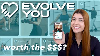 Is EvolveYou the ULTIMATE fitness app honest 2023 review [upl. by Aylatan]