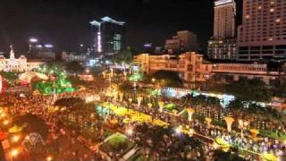 ILOVESAIGON Hoa Mai nở amp đường hoa Nguyễn Huệ  Tết Tân Mão 2011 [upl. by Neehsuan]