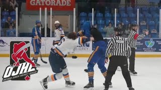 OJHL 202324 Ontario Junior Hockey Tilly Compilation [upl. by Marlee]