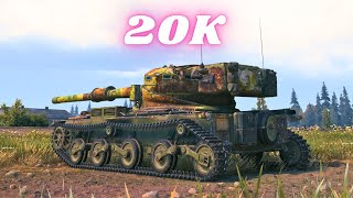 Manticore 20K Spot Damage World of Tanks wot worldoftanks [upl. by Olcott528]