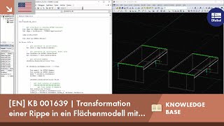 EN EN KB 001639  Transformation einer Rippe in ein Flächenmodell mit Ergebnisstab mittels VBA [upl. by Chloette235]