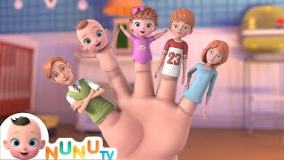 Finger Family  More Kids Songs  NuNu Tv Nursery Rhymes [upl. by Hcahsem]