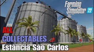 FS22 Estância Sāo Carlos  Earn some extra money  All 10 Collectables  Estancia Sao Carlos [upl. by Luby292]