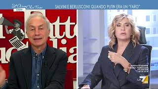 Putiniani smemorati Marco Travaglio quotBerlusconi e Salvini sono dichiarati e conclamati per [upl. by Ynor]