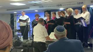 Kol Rina Choir Sing Tehillim  Hiba Center Jerusalem  October 2021 [upl. by Neerak778]