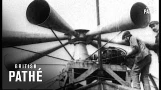 Ww1 Air Raid Siren 19141918 [upl. by Drofla]