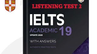 Cambridge IELTS 19 Listening Test 2 with Answers  Practice Now [upl. by Sillyhp290]