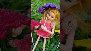 Sombrillas Miniatura a Crochet crochet crocheting crochettutorial [upl. by Einnaoj510]