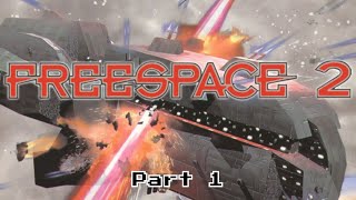 Lets Play Freespace 2 1999 in 1080p60fps [upl. by Helsa78]