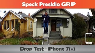 Did it pass the 10 ft drop Speck Presidio GRIP Drop Test  iPhone 7 cases [upl. by Ahtram206]