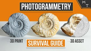 Photogrammetry Survival Guide  Free amp Easy  For 3D Printing  Art amp Game Assets  Phone or Camera [upl. by Wittenburg]