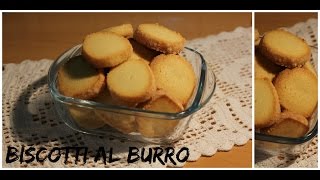 Biscotti al burro [upl. by Oinotnaesoj]