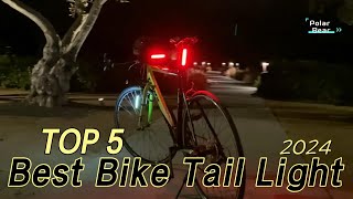 TOP 5 Best Bike Tail Light 2024 [upl. by Gussie]