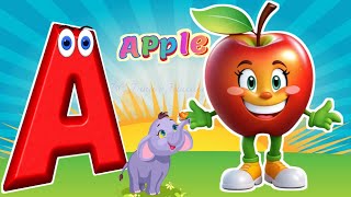 ABC Kids Song  ABC Phonics Song  Tiny Tots  Kiddos Study Zone  ABC lyrics song phonicssong [upl. by Remsen881]