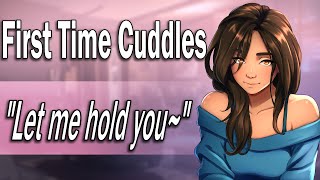 First time Cuddling your Girlfriend ASMR Roleplay Cozy F4A [upl. by Frye]