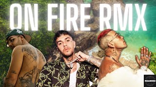 GEOLIER EMIS KILLA SFERA EBBASTA  ON FIRE RMX [upl. by Straus]