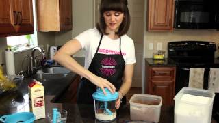 Tupperware Power Chef System Demonstration  Making Chocolate Mousse [upl. by Llehsyar530]