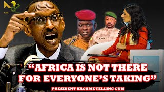 President Kagame shutdown CNN Journalist about COUP “Africa is not there for everyone’s taking [upl. by Laurin]