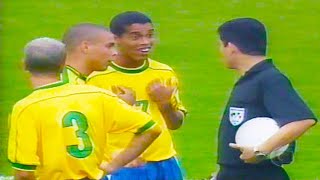 Ronaldo  Rivaldo  Ronaldinho  Roberto Carlos Legendary Show Brazil vs Argentina 1999 [upl. by Tod]