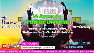 2e JOUR En LIVE  REVEILLETOI TOI QUI DORS ET CHRIST TECLAIRERA [upl. by Gnehp]