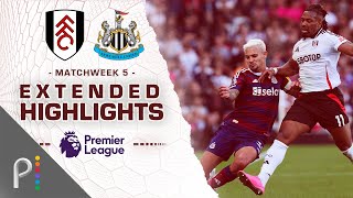 Fulham v Newcastle United  PREMIER LEAGUE HIGHLIGHTS  9212024  NBC Sports [upl. by Conrad]