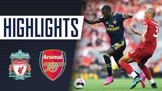 HIGHLIGHTS  Liverpool 31 Arsenal  Premier League [upl. by Nohs838]