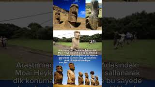 Gizemli Moai Heykelleri mystic art sanat kültür statue arthistory [upl. by Immas318]