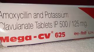 Mega cv 625 mg tablet uses and side effects [upl. by Ellette]