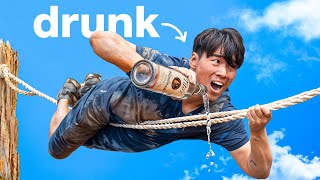 I Beat the World’s Toughest Obstacle Course While Drunk [upl. by Quigley]