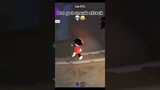 Bro got sneak Attack 💀😂mm2 roblox shorts [upl. by Brittnee]