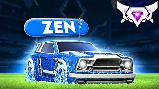 ZEN ROCKET LEAGUE GAMEPLAY  2V2 RANKED SSL FROZEN EDITION [upl. by Aniryt]