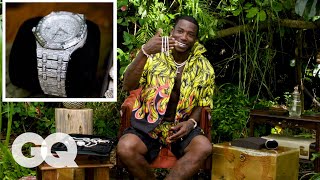 Gucci Mane Shows Off His Insane Jewelry Collection  On the Rocks  GQ [upl. by Backer]